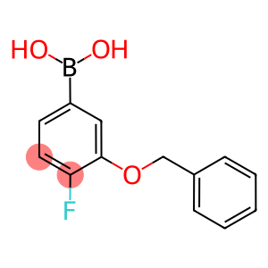 3-(Benzyloxy)-4-fluorobenzeneboronic acid 98%