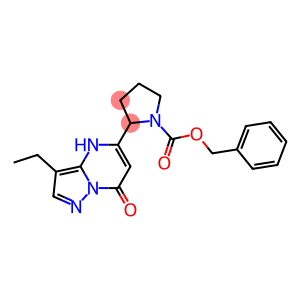 benzyl 2-(3-ethyl-7-oxo-4,7-dihydropyrazolo[1,5-a]pyrimidin-5-yl)pyrrolidine-1-carboxylate