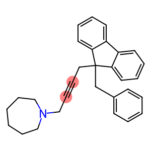 1-((9-benzyl)fluoren-9-yl)-4-(hexahydro-1H-azepin-1-yl)but-2-yne