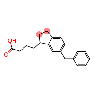 6-benzyl-1-(3-carboxypropyl)indane