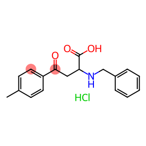 2-(BENZYLAMINO)-4-(4-METHYLPHENYL)-4-OXOBUTANOIC ACID HYDROCHLORIDE