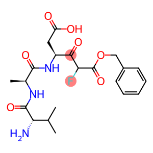 benzyloxycarbonyl-valyl-alanyl-aspartyl-fluoromethane