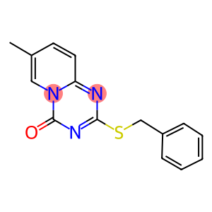 2-(BENZYLSULFANYL)-7-METHYL-4H-PYRIDO[1,2-A][1,3,5]TRIAZIN-4-ONE