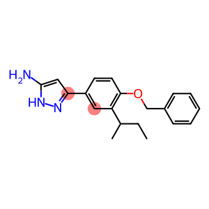 3-[4-(BENZYLOXY)-3-SEC-BUTYLPHENYL]-1H-PYRAZOL-5-AMINE