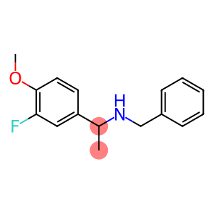 benzyl[1-(3-fluoro-4-methoxyphenyl)ethyl]amine