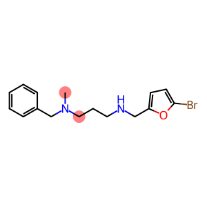 benzyl(3-{[(5-bromofuran-2-yl)methyl]amino}propyl)methylamine