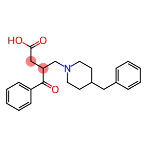 3-(4-BENZYLPIPERIDIN-1-YLMETHYL)-3-BENZOYLPROPIONIC ACID