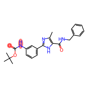 [3-(5-BENZYLCARBAMOYL-4-METHYL-1H-IMIDAZOL-2-YL)-PHENYL]-CARBAMIC ACID TERT-BUTYL ESTER