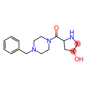 5-[(4-benzylpiperazin-1-yl)carbonyl]pyrrolidin-3-ol