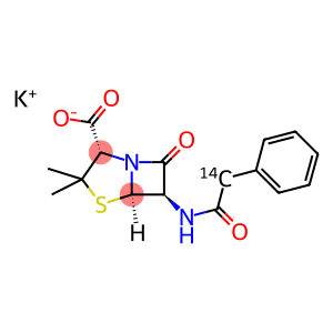 BENZYLPENICILLIN POTASSIUM, [BENZYL-14C]