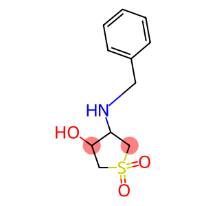 4-BENZYLAMINO-1,1-DIOXO-TETRAHYDRO-1-THIOPHEN-3-OL