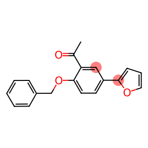 1-(2-BENZYLOXY-5-FURAN-2-YL-PHENYL)-ETHANONE