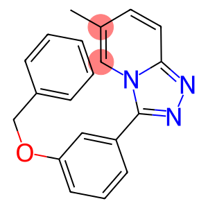 3-[3-(BENZYLOXY)PHENYL]-6-METHYL[1,2,4]TRIAZOLO[4,3-A]PYRIDINE