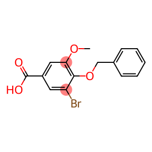 4-BENZYLOXY-3-BROMO-5-METHOXY-BENZOIC ACID