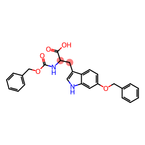 2-{[(benzyloxy)carbonyl]amino}-3-[6-(benzyloxy)-1H-indol-3-yl]propanoic acid