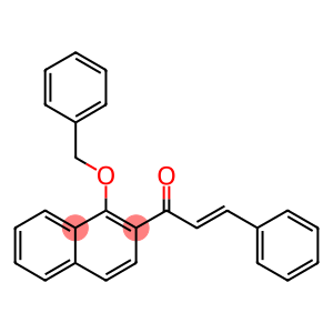 1-[1-(BENZYLOXY)-2-NAPHTHYL]-3-PHENYLPROP-2-EN-1-ONE