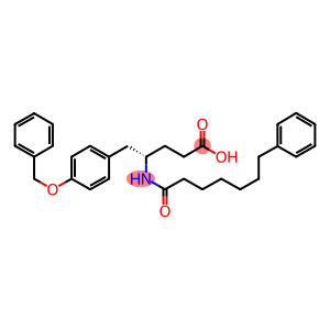 5-(4-BENZYLOXYPHENYL)-4S-(7-PHENYLHEPTANOYLAMINO)PENTANOIC ACID