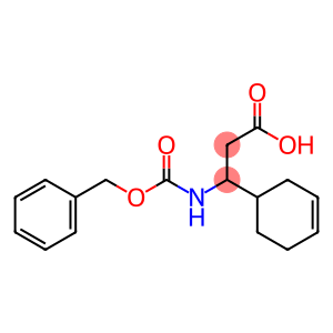 3-{[(benzyloxy)carbonyl]amino}-3-cyclohex-3-en-1-ylpropanoic acid