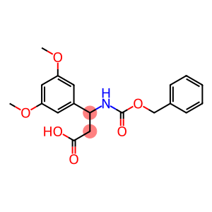 3-{[(benzyloxy)carbonyl]amino}-3-(3,5-dimethoxyphenyl)propanoic acid