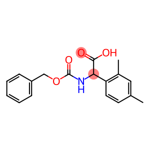 {[(benzyloxy)carbonyl]amino}(2,4-dimethylphenyl)acetic acid