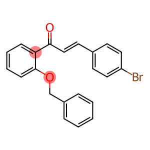 1-[2-(BENZYLOXY)PHENYL]-3-(4-BROMOPHENYL)PROP-2-EN-1-ONE