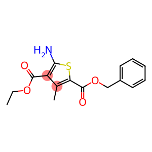 2-BENZYL 4-ETHYL 5-AMINO-3-METHYLTHIOPHENE-2,4-DICARBOXYLATE