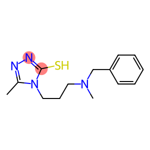 4-{3-[benzyl(methyl)amino]propyl}-5-methyl-4H-1,2,4-triazole-3-thiol
