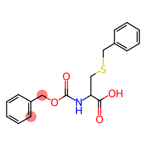 2-BENZYLOXYCARBONYLAMINO-3-BENZYLSULFANYL-PROPIONIC ACID