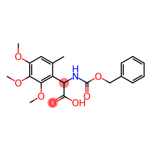 {[(benzyloxy)carbonyl]amino}(2,3,4-trimethoxy-6-methylphenyl)acetic acid