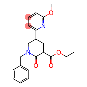 1'-BENZYL-6-METHOXY-6'-OXO-1',2',3',4',5',6'-HEXAHYDRO-[2,3']BIPYRIDINYL-5'-CARBOXYLIC ACID ETHYL ESTER