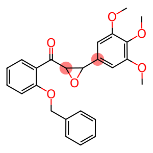 [2-(BENZYLOXY)PHENYL][3-(3,4,5-TRIMETHOXYPHENYL)OXIRAN-2-YL]METHANONE