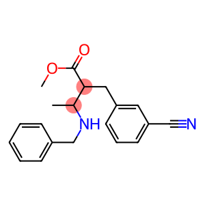 3-BENZYL-AMINO-2-(3-CYCNOBENZYL)-BUTYRIC ACID METHYL ESTER