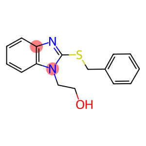 2-[2-(BENZYLTHIO)-1H-BENZIMIDAZOL-1-YL]ETHANOL