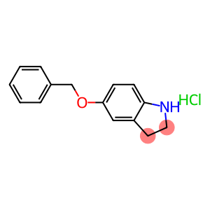 5-BENZYLOXY-2,3-DIHYDRO-1H-INDOLE HYDROCHLORIDE