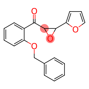 [2-(BENZYLOXY)PHENYL][3-(2-FURYL)OXIRAN-2-YL]METHANONE