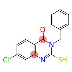 3-BENZYL-7-CHLORO-2-MERCAPTO-3H-QUINAZOLIN-4-ONE