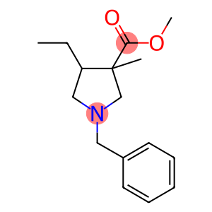 1-BENZYL-4-ETHYL-3-METHYL-PYRROLIDINE-3-CARBOXYLIC ACID METHYL ESTER