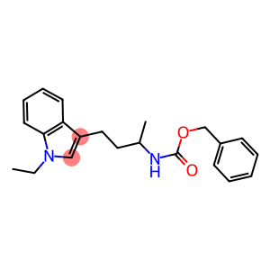 BENZYL 3-(1-ETHYL-1H-INDOL-3-YL)-1-METHYLPROPYLCARBAMATE