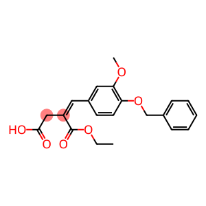 2-[1-(4-BENZYLOXY-3-METHOXY-PHENYL)-METH-(Z)-YLIDENE]-SUCCINIC ACID 1-ETHYL ESTER