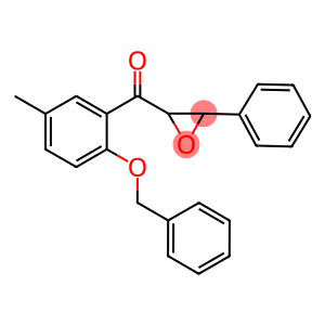 [2-(BENZYLOXY)-5-METHYLPHENYL](3-PHENYLOXIRAN-2-YL)METHANONE