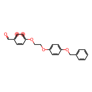 4-(2-[4-(BENZYLOXY)PHENOXY]ETHOXY)BENZENECARBALDEHYDE