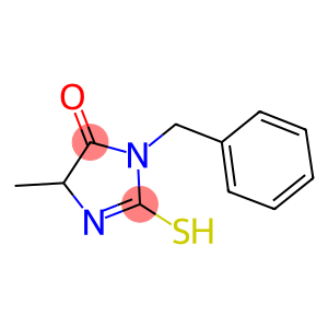 3-BENZYL-2-MERCAPTO-5-METHYL-3,5-DIHYDRO-4H-IMIDAZOL-4-ONE