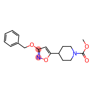 3-BENZYLOXY-5-(1-METHOXYCARBONYL-4-PIPERIDINYL)ISOXAZOL