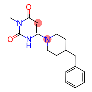 6-(4-BENZYLPIPERIDIN-1-YL)-3-METHYLPYRIMIDINE-2,4(1H,3H)-DIONE