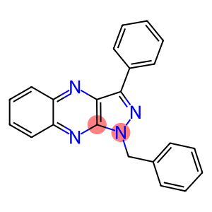 1-BENZYL-3-PHENYL-1H-PYRAZOLO[3,4-B]QUINOXALINE