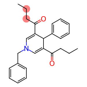 1-(1-benzyl-5-butyryl-4-phenyl-1,4-dihydropyridin-3-yl)butan-1-one