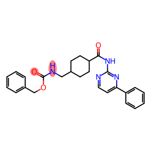 BENZYL ({4-[(4-PHENYLPYRIMIDIN-2-YL)CARBAMOYL]CYCLOHEXYL}METHYL)CARBAMATE