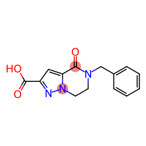 5-BENZYL-4-OXO-4,5,6,7-TETRAHYDROPYRAZOLO[1,5-A]PYRAZINE-2-CARBOXYLIC ACID