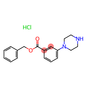 BENZYL 3-PIPERAZIN-1-YLBENZOATE HYDROCHLORIDE