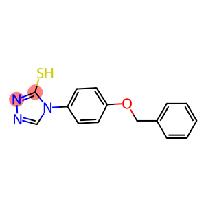 4-(4-(BENZYLOXY)PHENYL)-1,2,4-TRIAZOLE-3-THIOL